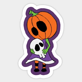 Pumpkin Lolita Sticker